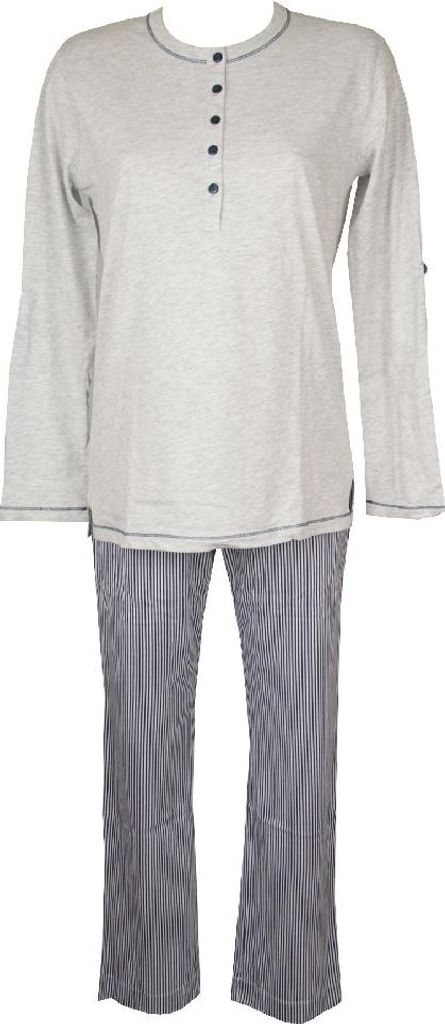 Pyjamas Frau Langarm Baumwolle RAGNO Artikel D241N1, Taglia 46, Cotone 98%,Viscosa 2%