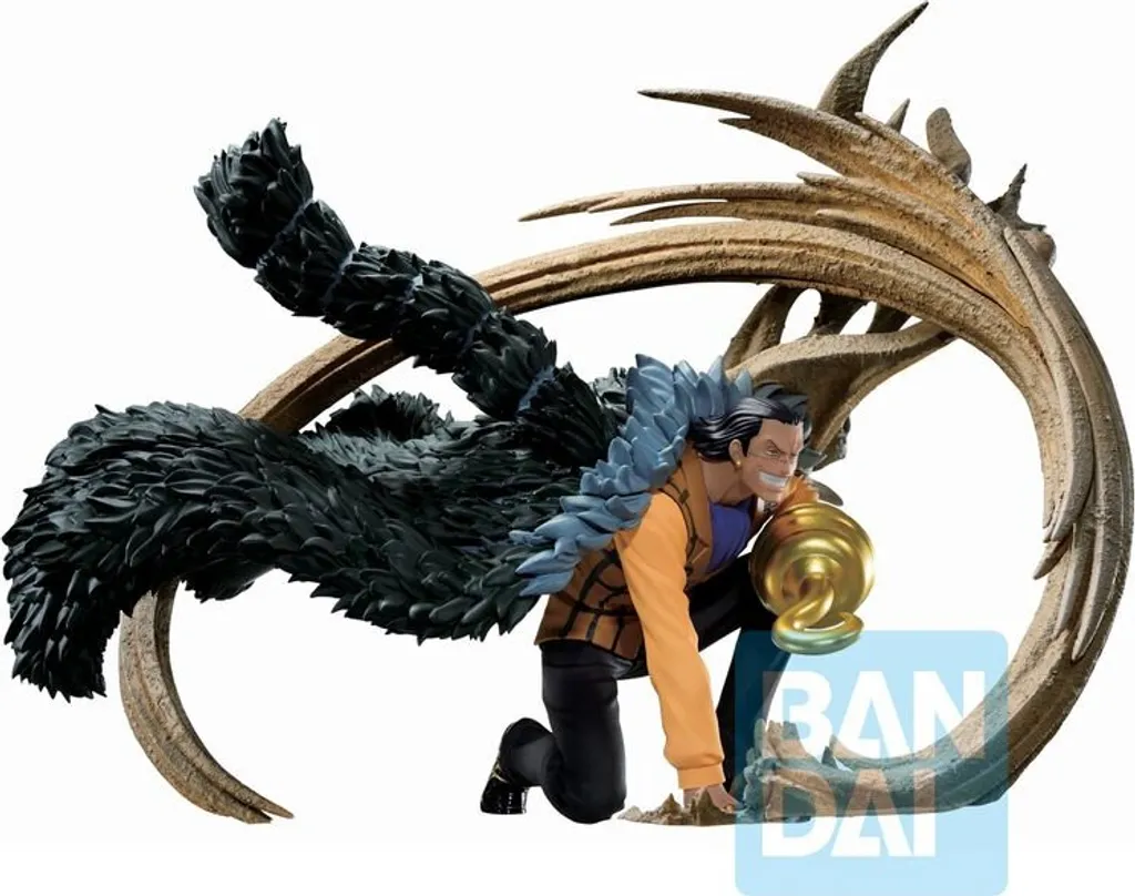 Figurine Crocodile One Piece Ichibansho Détails Précis et Format Compact