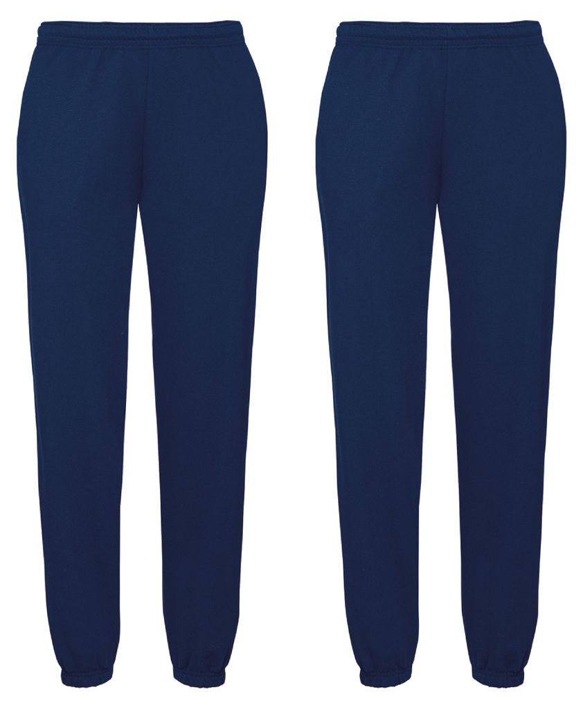 Doppelpack Fruit of the Loom Classic Elasticated Cuff Jog Produktbild 