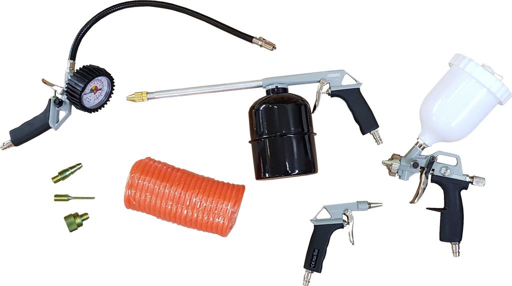 kit accessori per compressore 8 pezzi Immagine del prodotto 