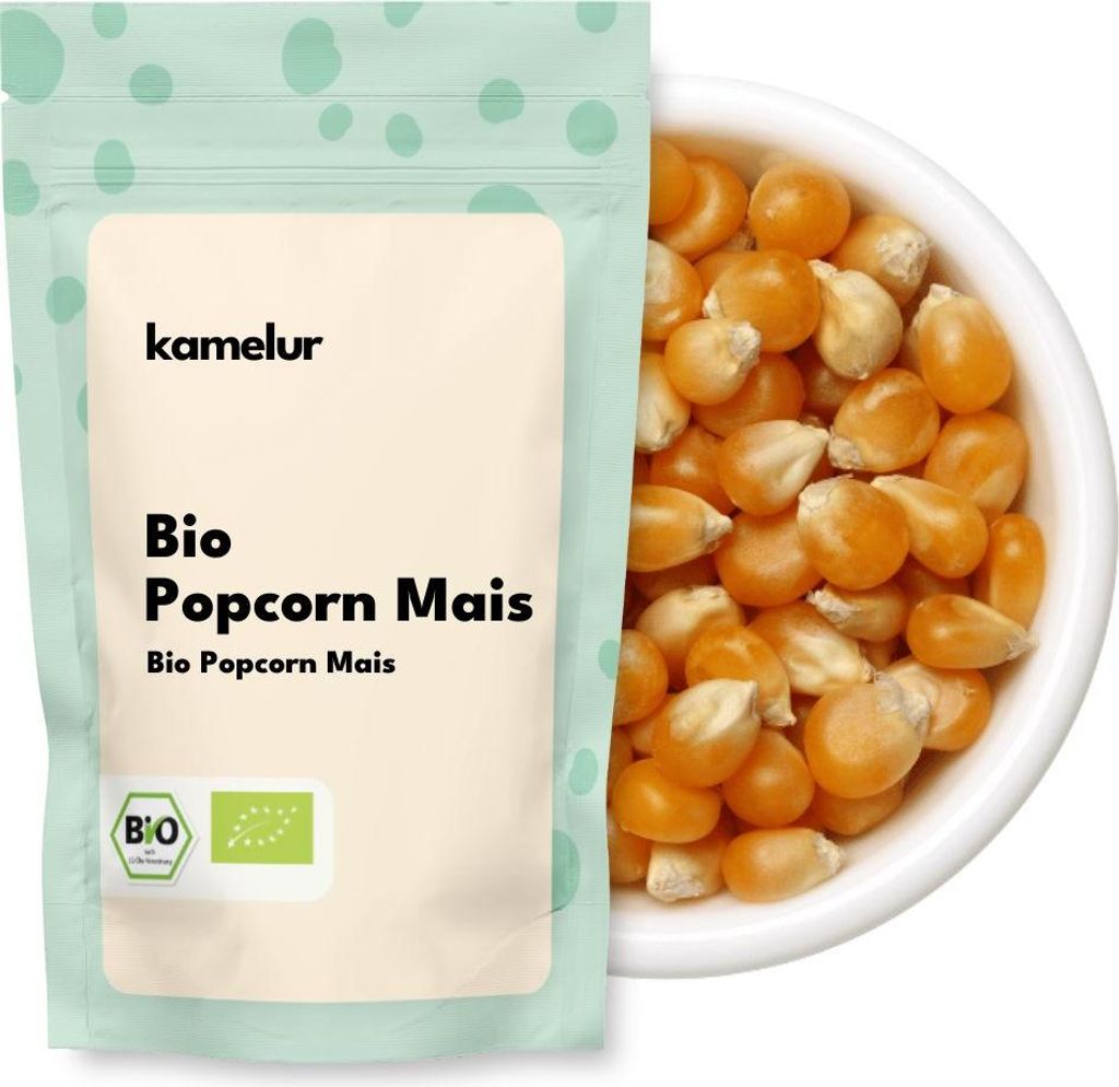 Kamelur Bio Popcorn Mais 2 kg