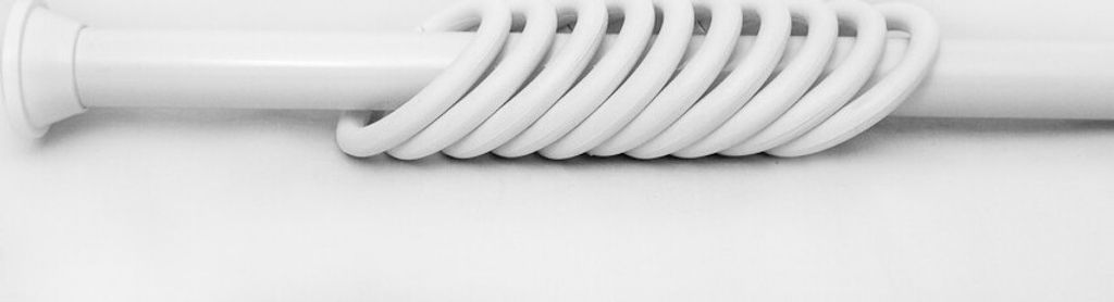 Tringle à rideau de douche 75 - 120 ALU blanc Tringle Image du produit 