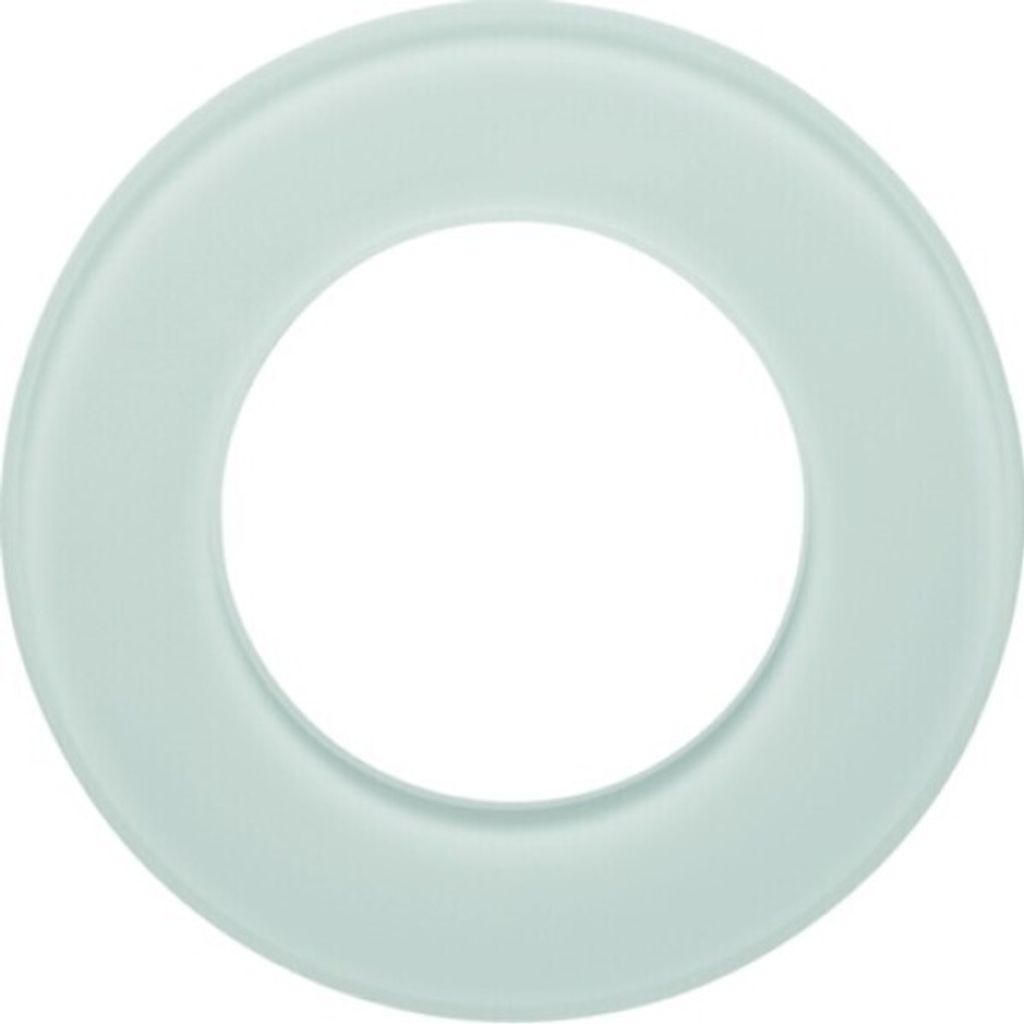 Berker Glasrahmen 1fach Serie 109109 Glas polarweiß