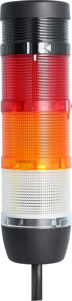 STEX24 Colonna LED 70mm 24V Bianca-Gialla-Rossa con Buzzer 159