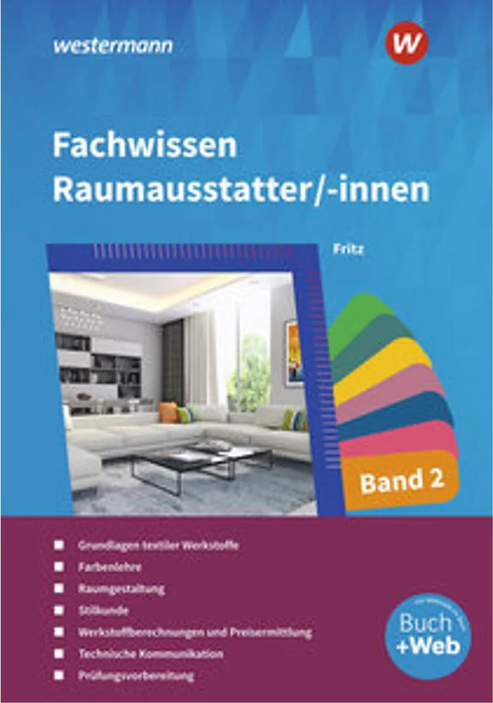 Cours de décoration intérieure Fachwissen für Raumausstatter 2 scolaire