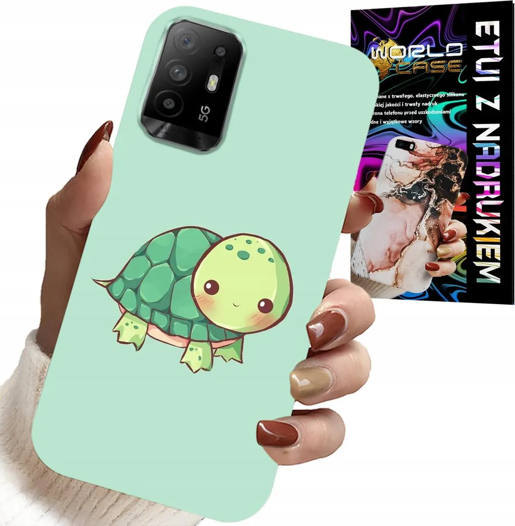 Offerta Kit Oppo Reno 5Z / A94 5G: Cover Tartaruga + Vetro Gratis