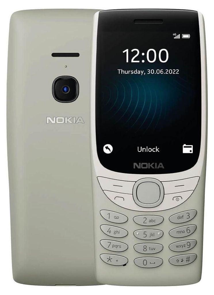 Nokia 8210 4G, Balken, Dual-SIM, 7,11 cm (2.8"), 0,3 MP, Produktbild 