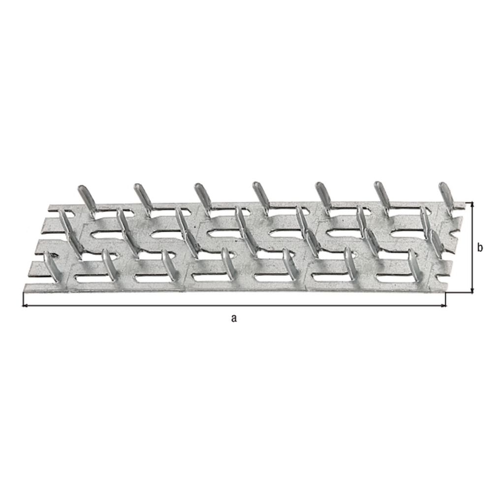 Alberts Nagelplatte, sedzimirverzinkt 102 x 25 mm 1 Stück