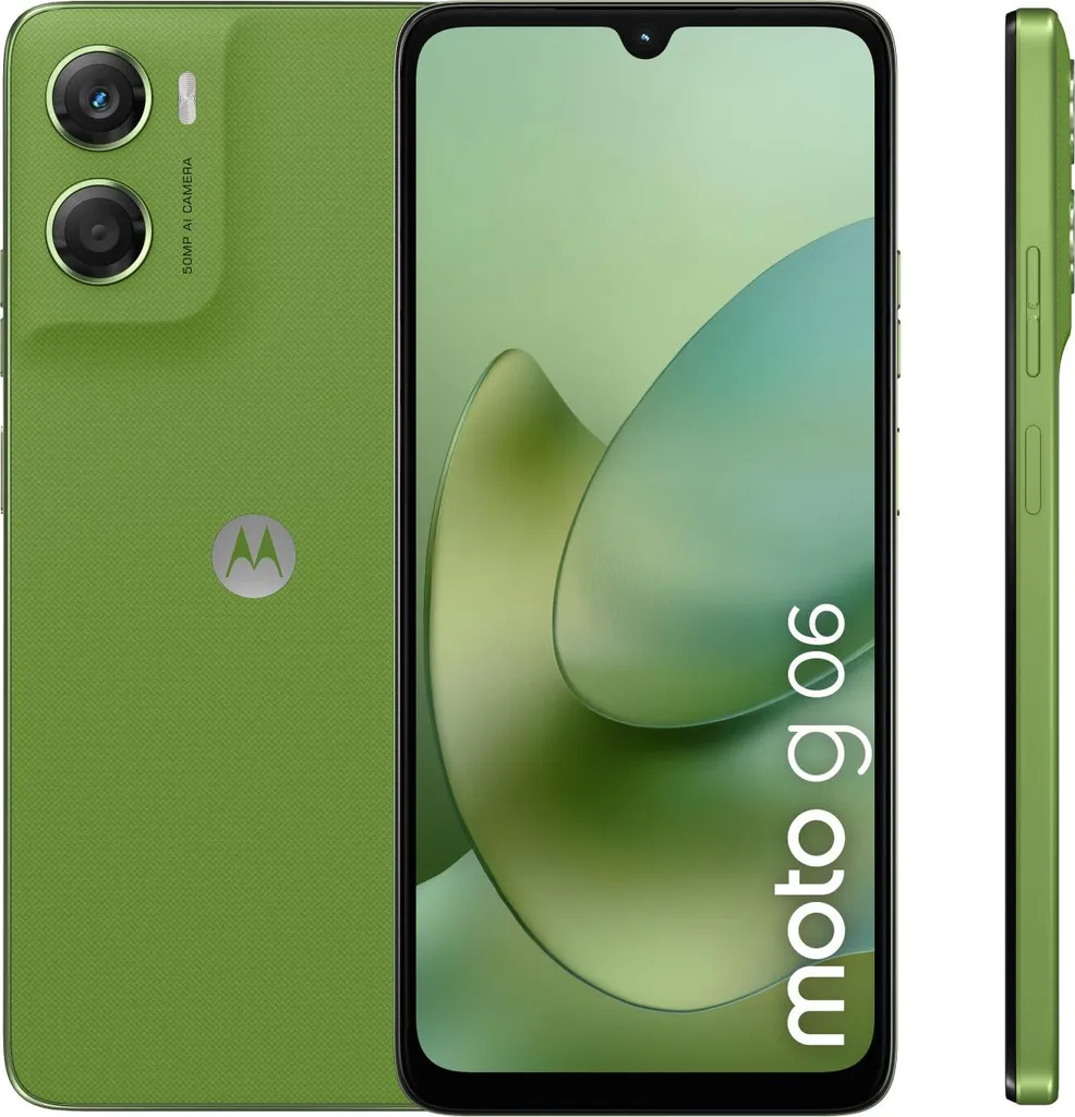 Motorola Moto G06 6.88" Verde: La Tua Finestra sul Mondo