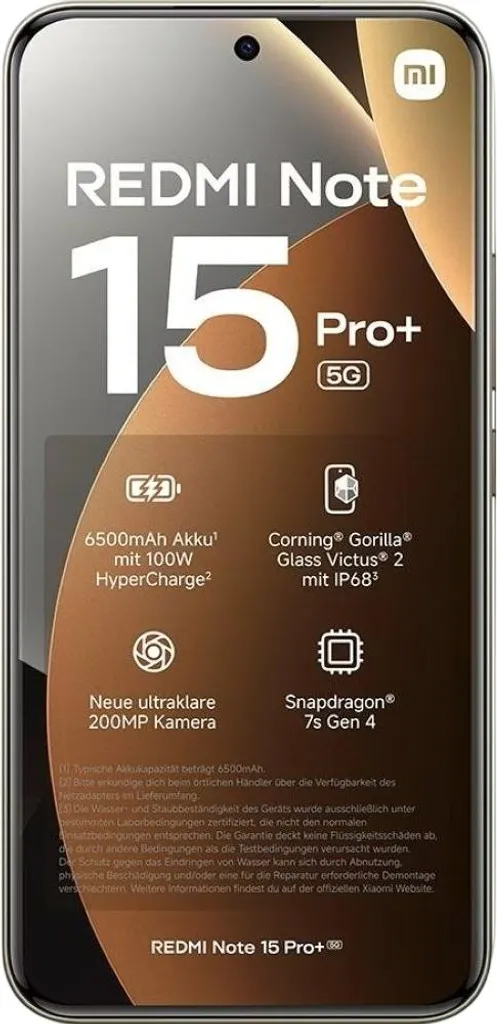 Smartphone 5G Xiaomi Redmi Note 15 Pro Plus 512Go Double SIM - 15