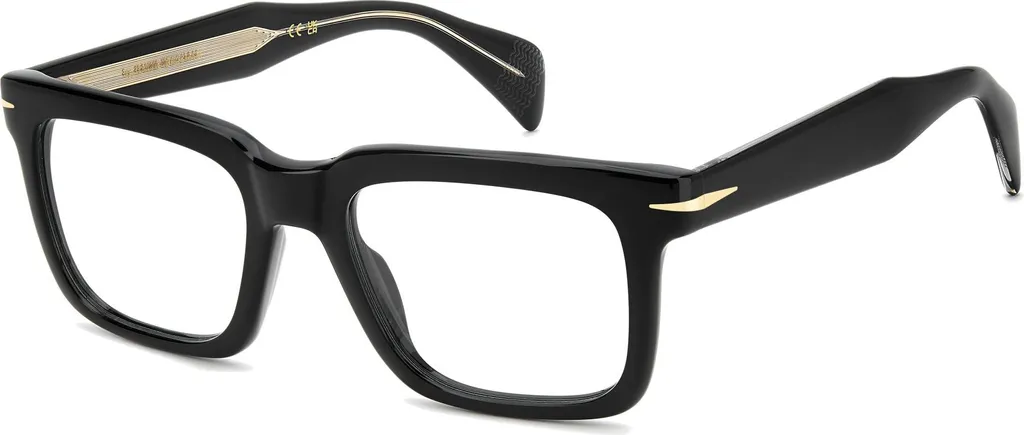 Lunettes David Beckham DB 1237 Noir : Confort et Style pour Hommes