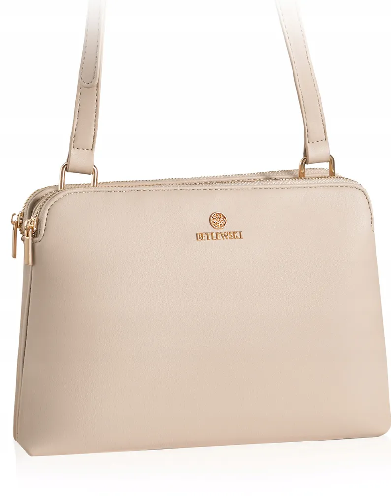 Grand sac bandoulière MILEY en similicuir souple - Besace homme chic