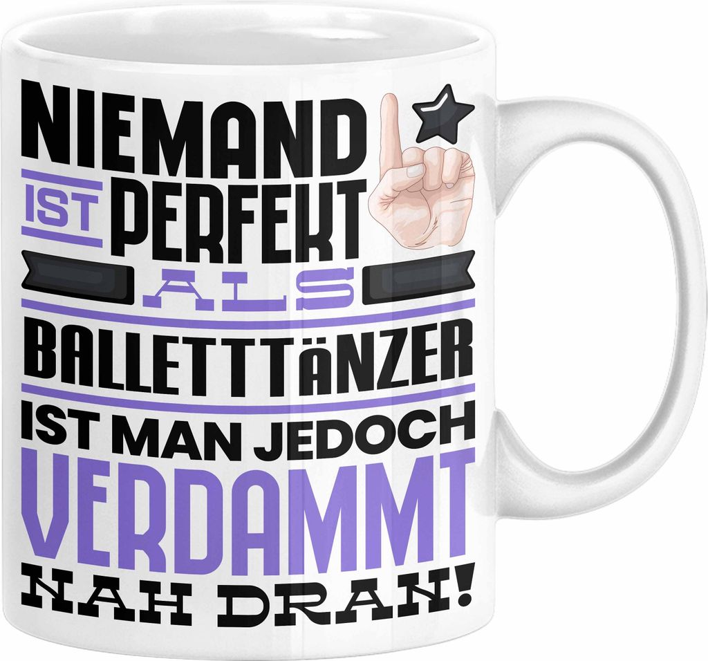 Balletttänzer Geschenk Tasse Lustige Geschenkidee für Produktbild 