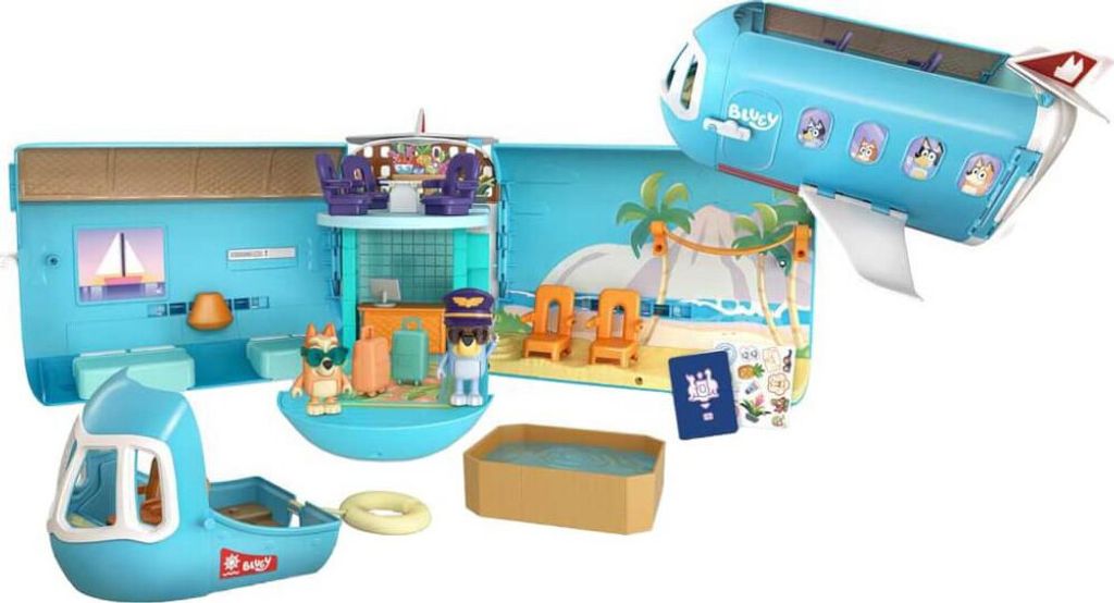 Moose Tm Toys Bluey 3v1 Lietadlo herná sada Obrázok produktu 2