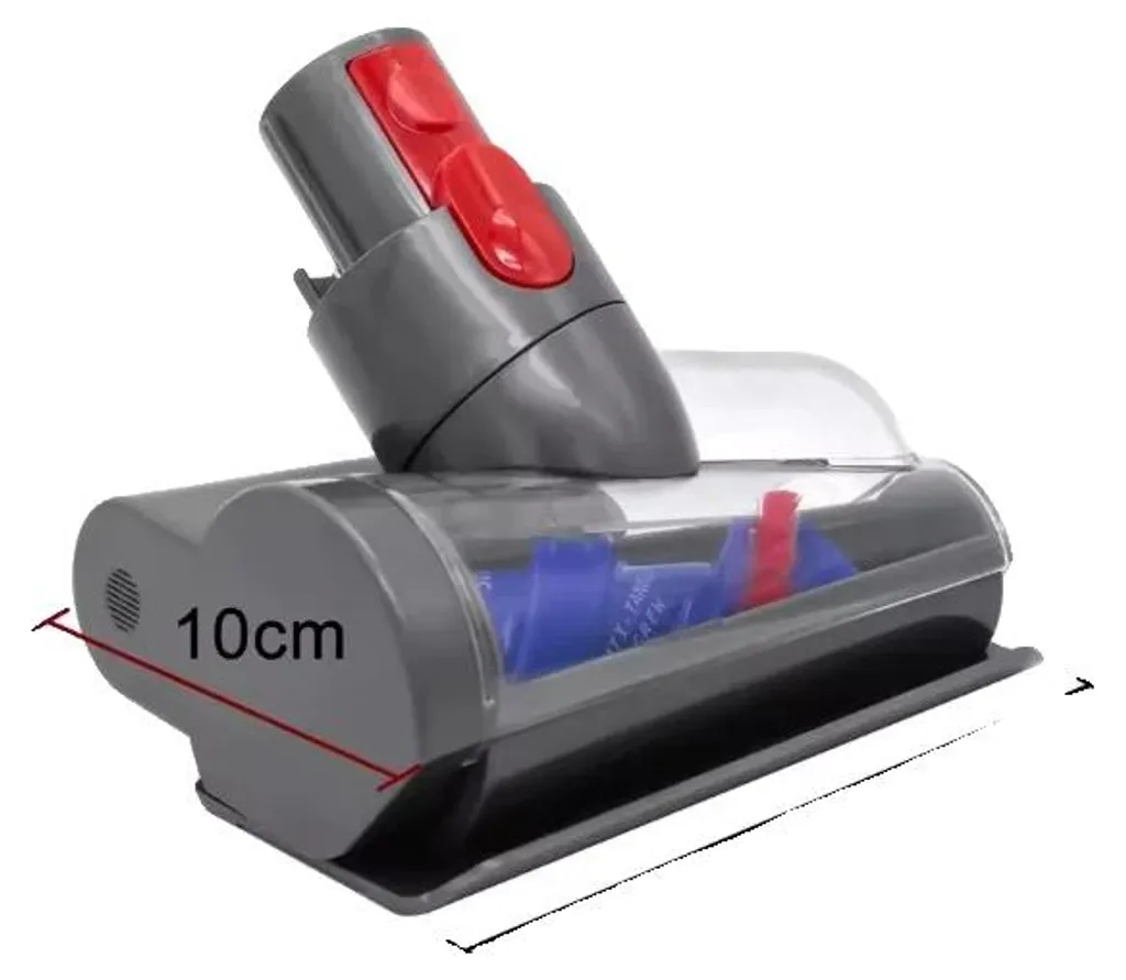 Tête motorisée aspirateur anti-blocage : fini les cheveux emmêlés, gris