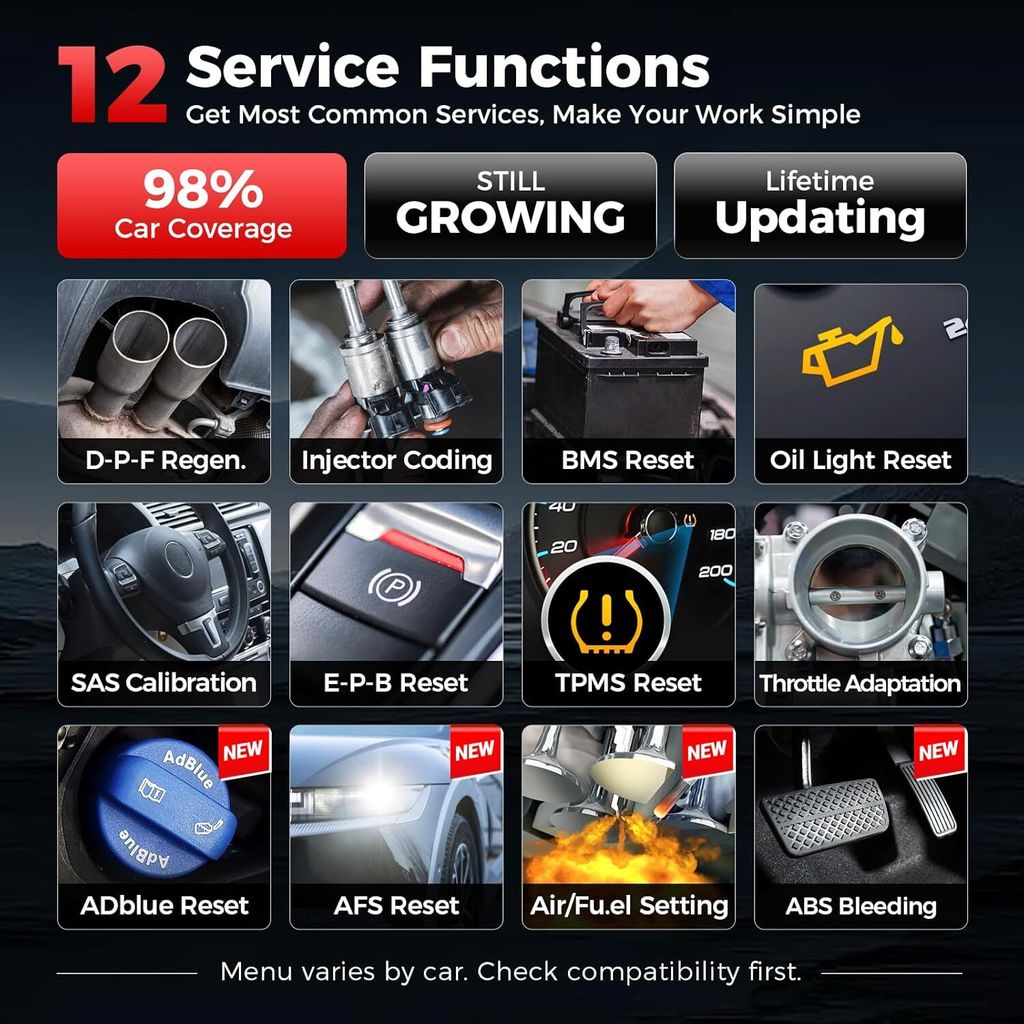 LAUNCH CRP129X V2.0 obd2 Diagnosegerät mit Produktbild 2