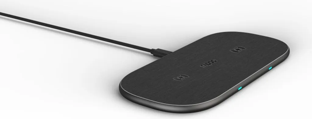 Double Pad de Charge Induction Rapoo XC260 20W Station de Recharge Qi