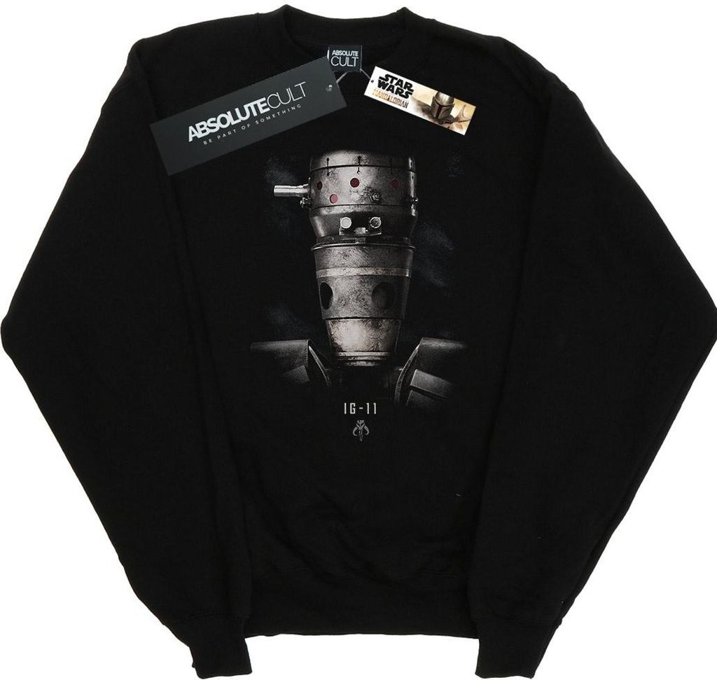 Star Wars - "The Mandalorian" Sweatshirt für Herren BI46322 (4XL) (Schwarz)