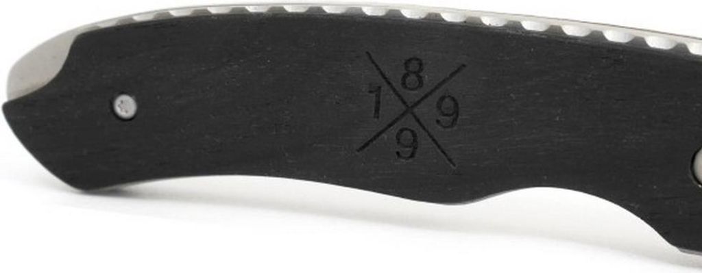 Mafell Arbeitsmesser Black Edition robustem Edelstahl 8,5 cm Klinge EBONY-200-E