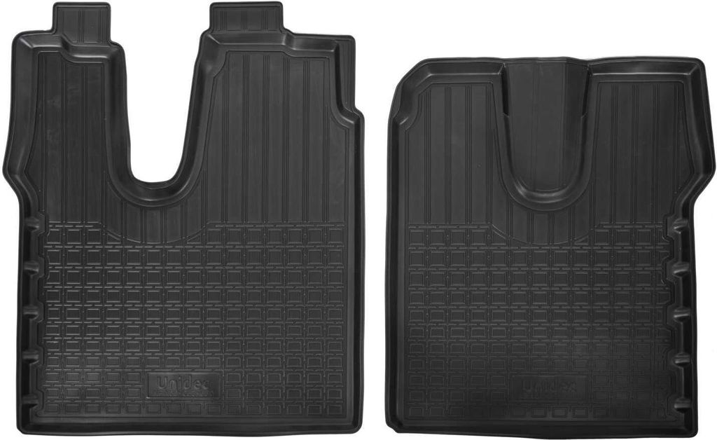 NORM LINERS | 3D Gummimatten Auto Matten Fussmatten Kompatibel mit Man TGS ab 2007, Individuelle Passform mit Hohem Rand cca 4-5cm, Allwetter,