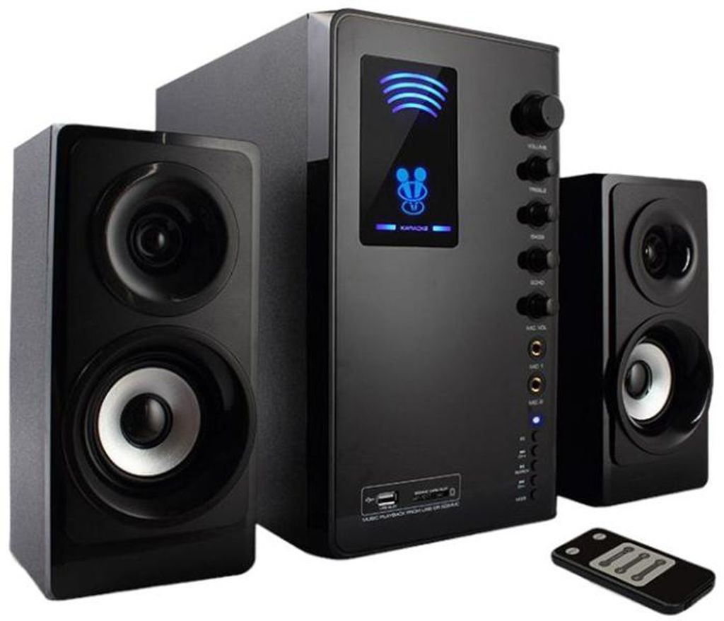 Tracer SPEAKERS 2.1 TUMBA, Heim-Audio-Midisystem, Schwarz, Produktbild 