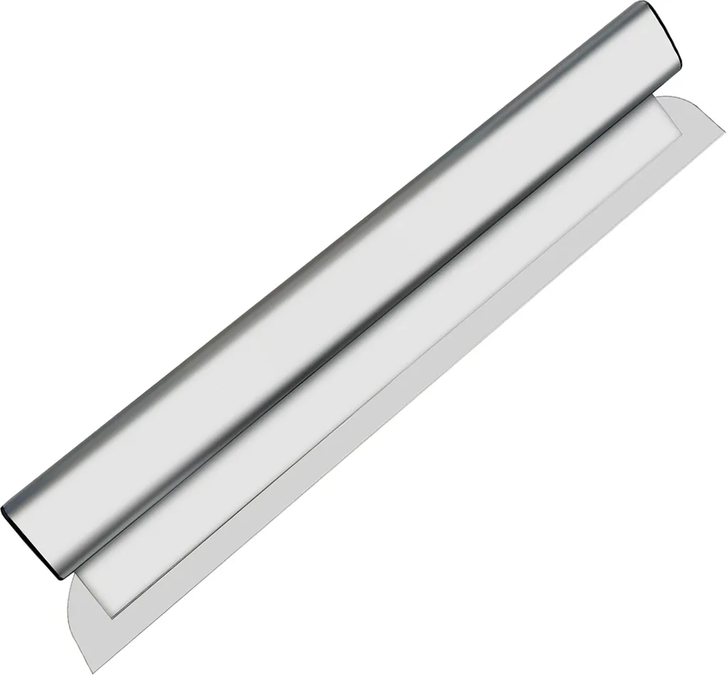 Lame de lissage inox 100 cm avec embouts anti-chocs pour plaques plâtre