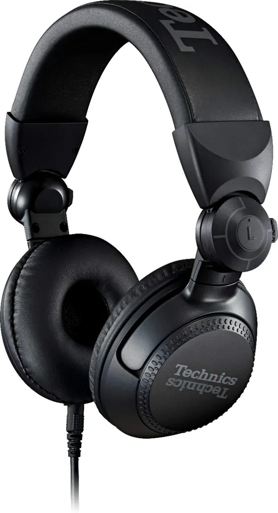 Technics EAH-DJ1200EK Casque Audio Noir avec Mécanisme de Pivot à 270°