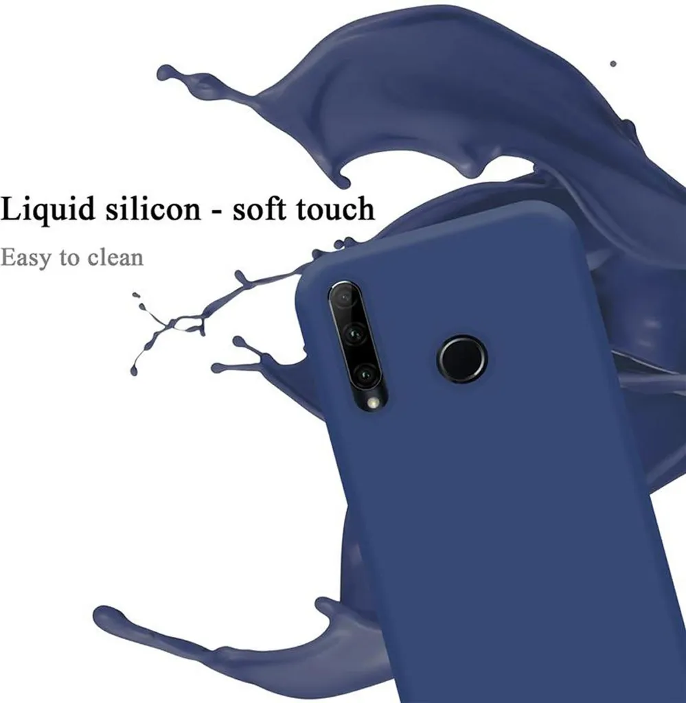 Cadorabo Custodia Morbida In TPU Per Honor 10i / 20i / 20 Lite / Huawei Enjoy 9s, Colore Candy Rosso, Sottile E Antiurto