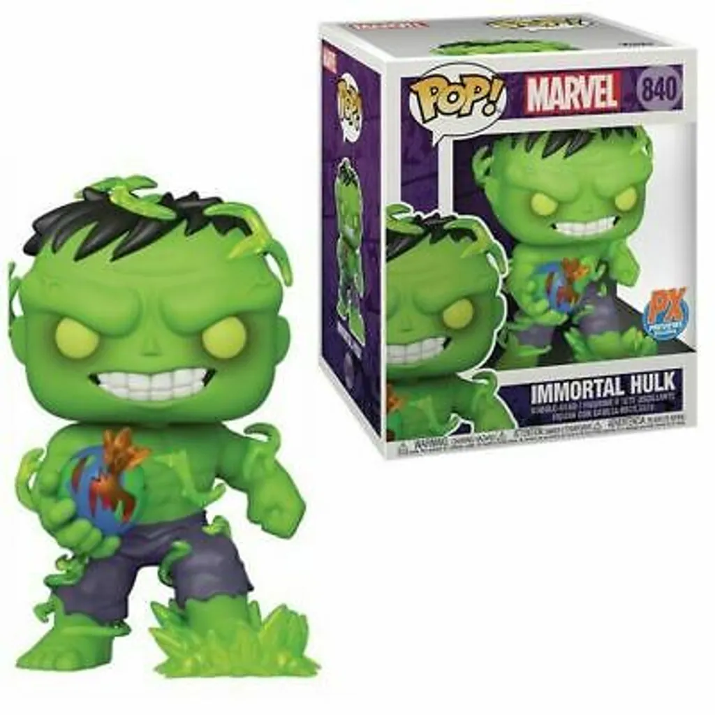 Funko Pop Immortal Hulk 840 Marvel Figurine Spéciale Édition 9cm