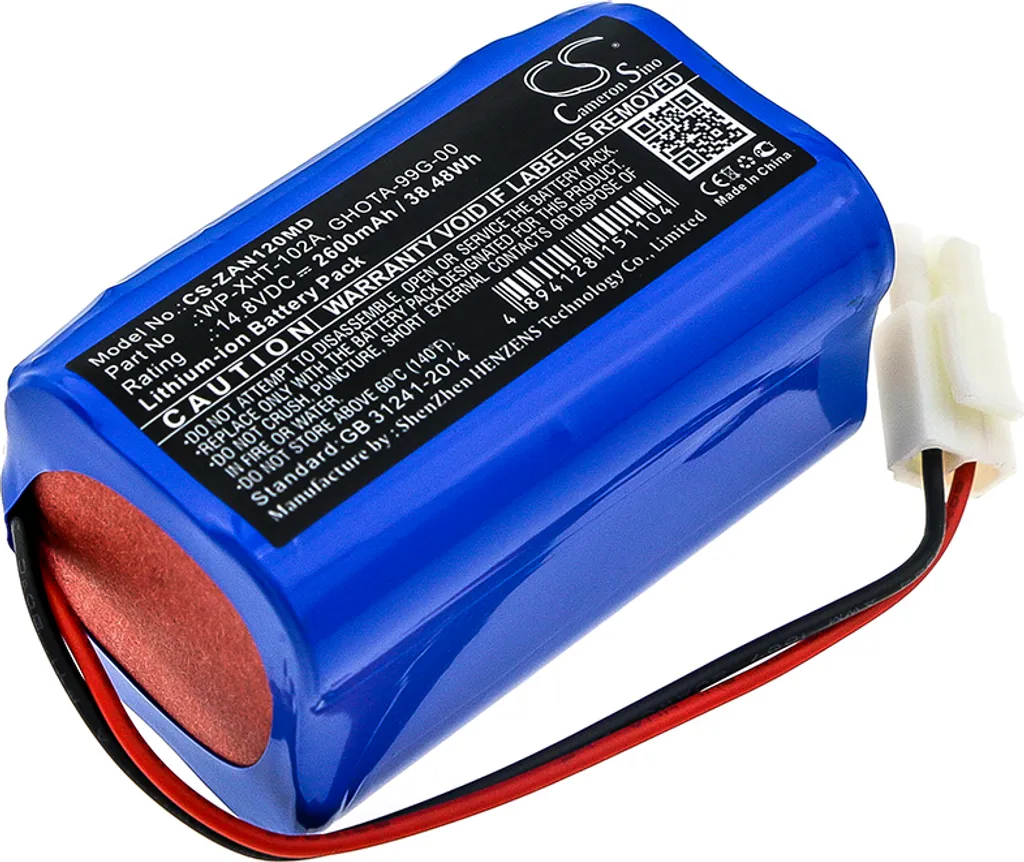 Batterie Lithium Li-ion pour Zondan Apollo N1-A et D120D performance