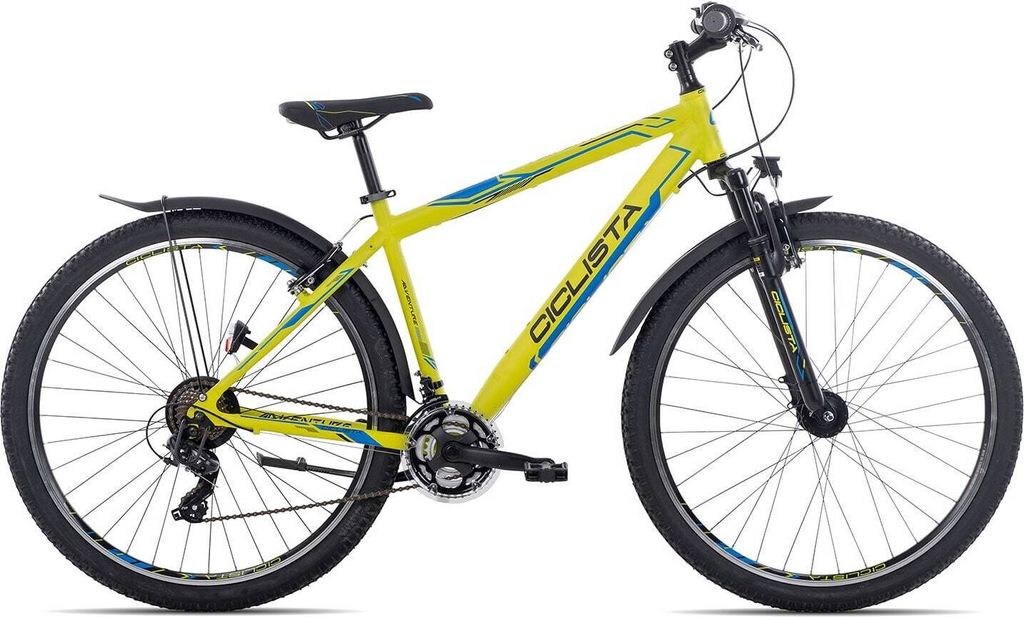 Ciclista Adventure sportliches Jugend-All-Terrain-Bike 29 Zoll Gelb 48 cm