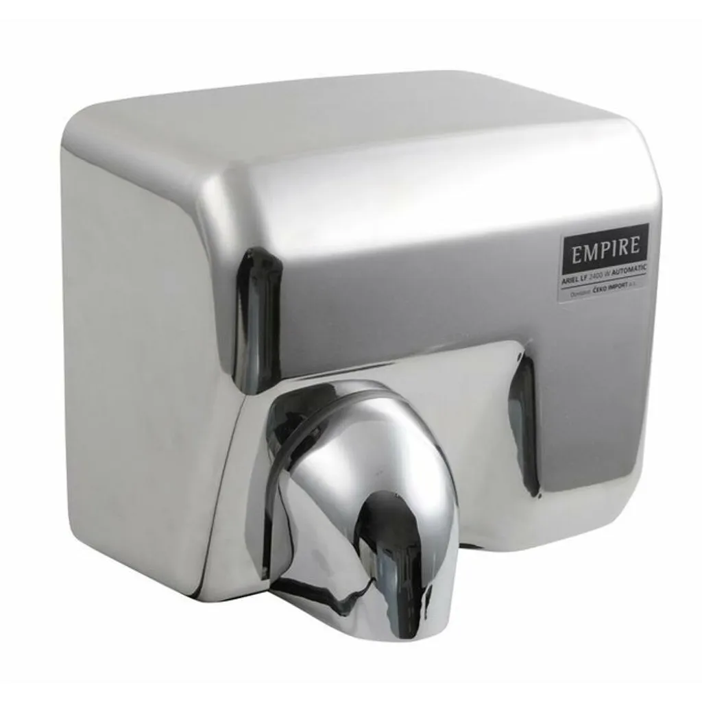 Sèche-mains Électronique Inox Idéal pour Restaurant, Bureau et ERP