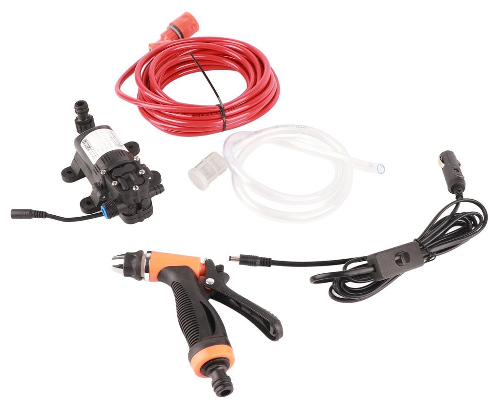 12 V wysokociśnieniowa elektryczna myjka samochodowa Zestaw Zdjęcie produktu 