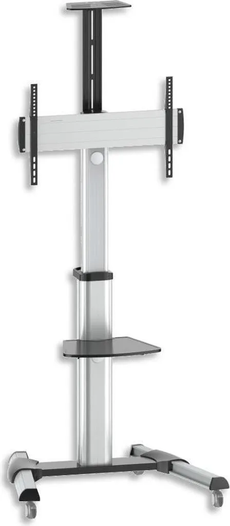 Chariot TV à roulettes Techly ICA-TR15, support robuste VESA 600x400 mm
