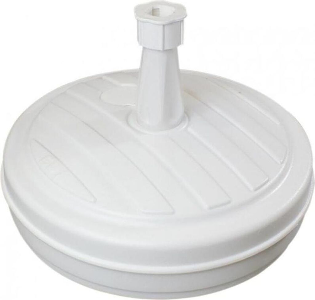 Eda Supporto per ombrellone 13L Bianco Immagine del prodotto 