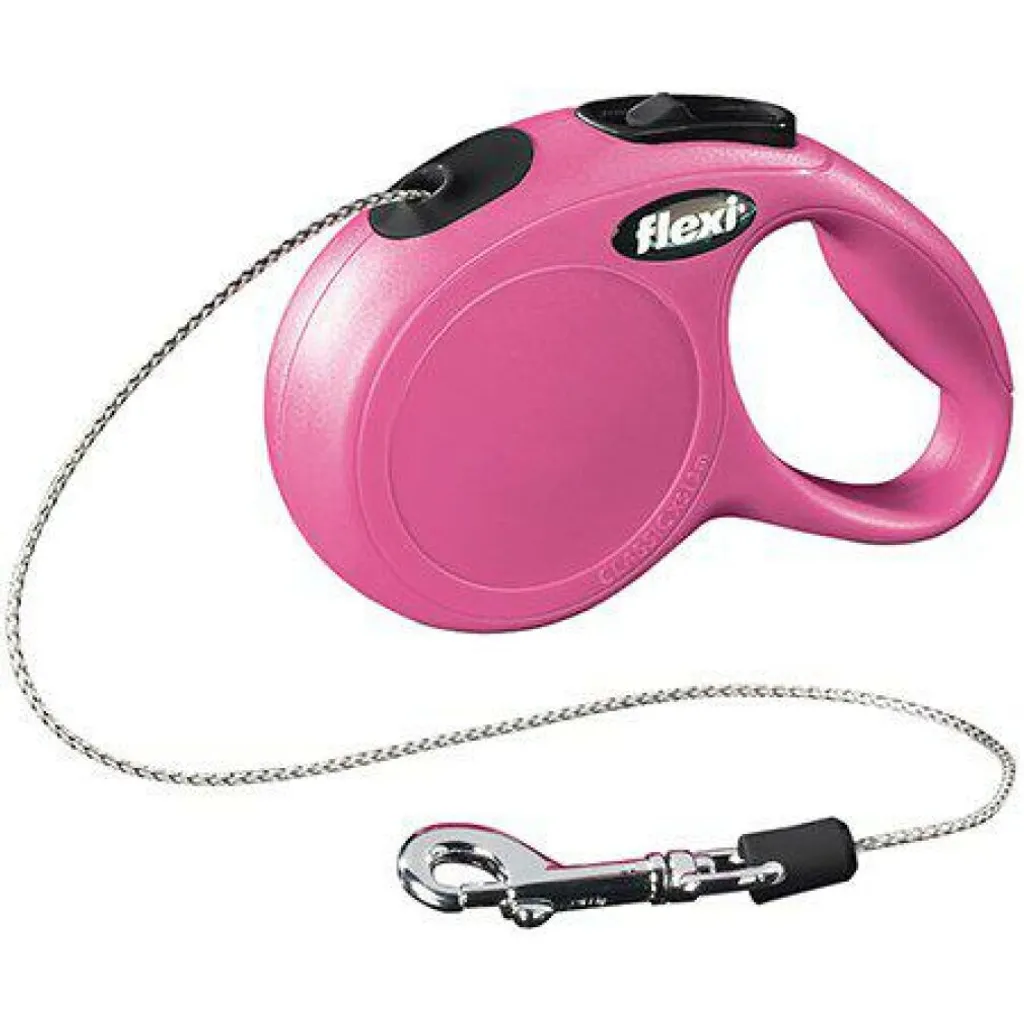 Offerta Flexi New Classic XS 3m Corda Rosa | Il Miglior Prezzo