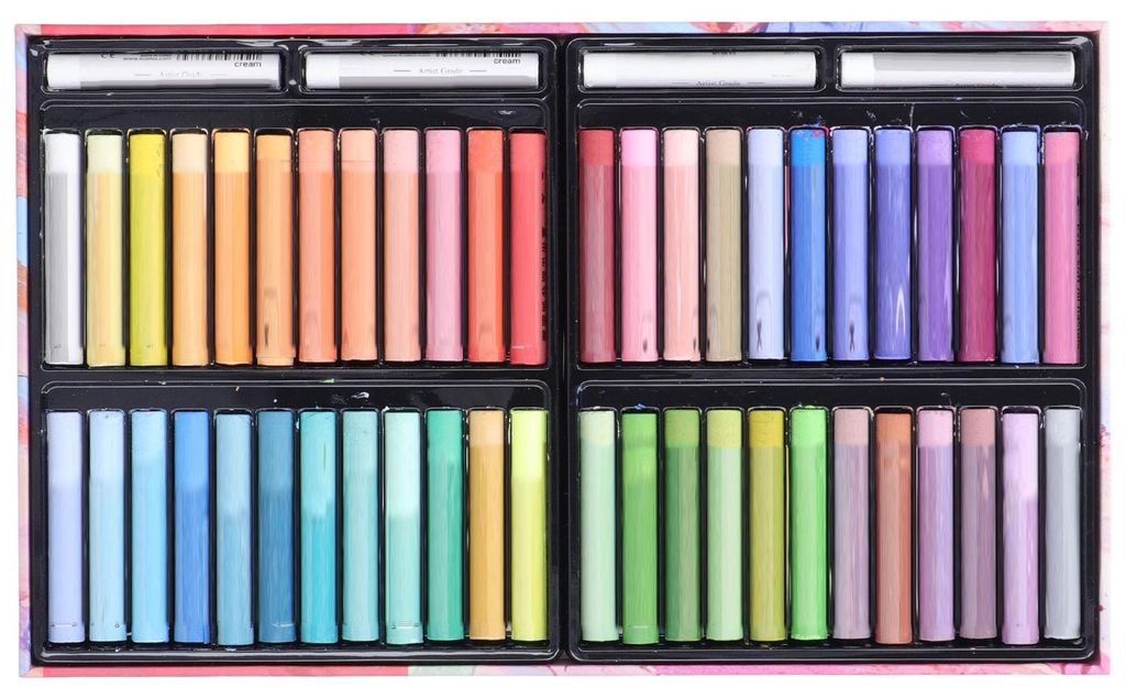52-teiliges Ölpastell-Set, satte, leuchtende Farben, einzigartige Textur, sanftes Schreiben, starke Haftung, Pastellkreiden, Kunstbedarf für die ...