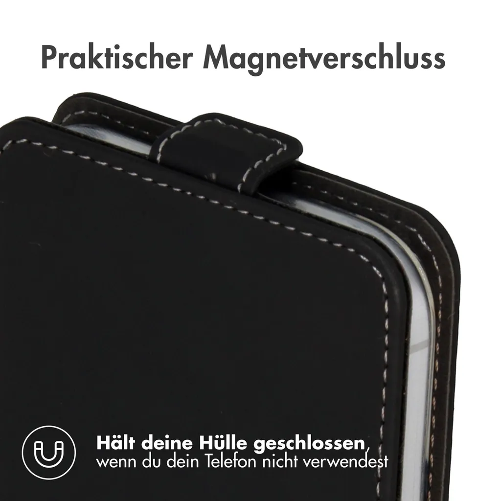 Custodia iPhone 16 Pro Max Accezz Flip Case Nero | Elegante Slim - 2