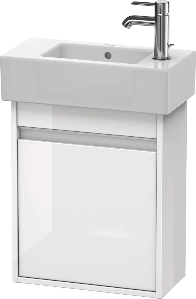 Meuble sous lave-mains gain de place Duravit Ketho 45x55x22,5 cm