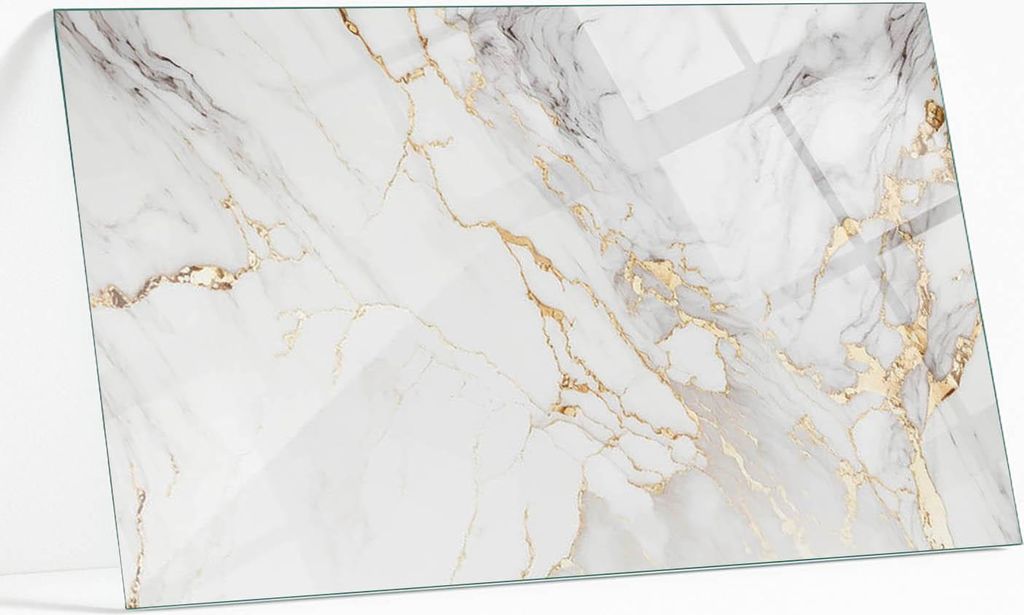 Bedruckte Glas Tischplatte 120x80 cm – Glasplatte mit Motiv Produktbild 