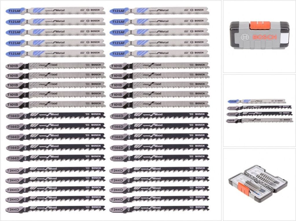 Bosch STB ToughBox Stichsägeblätter Set Top Seller Produktbild 