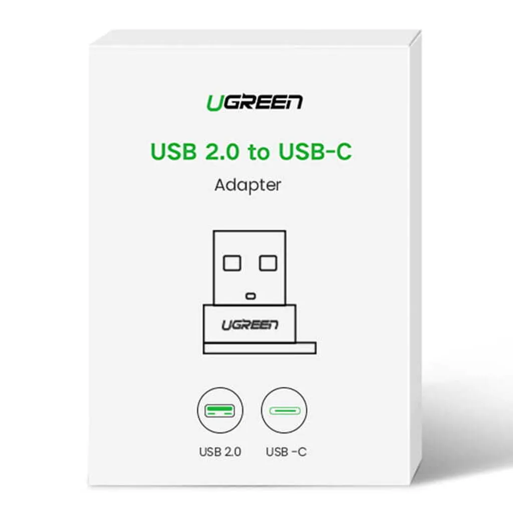 Ugreen Usb Adapter Us280 Usb-C a Usb-A 2.0 (nero) - 18