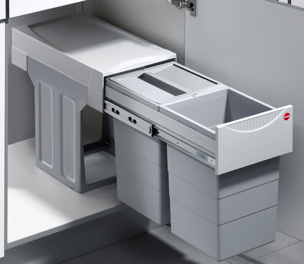 HAILO 3666821 Abfallsorter 30 (2x15) Liter TANDEM ab 30 cm Produktbild 