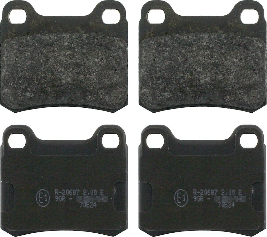 FEBI BILSTEIN Bremsbelagsatz, Scheibenbremse Artikel: 16154