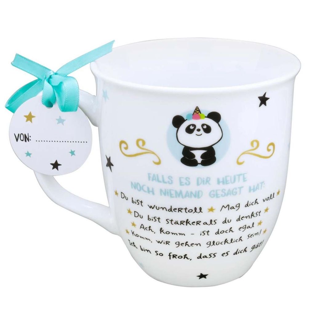 Hope und Gloria Tasse 46252 "Falls es dir heute noch niemand