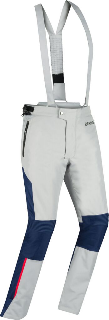 Bering Siberia wasserdichte Motorrad Textilhose, grau/blau, S