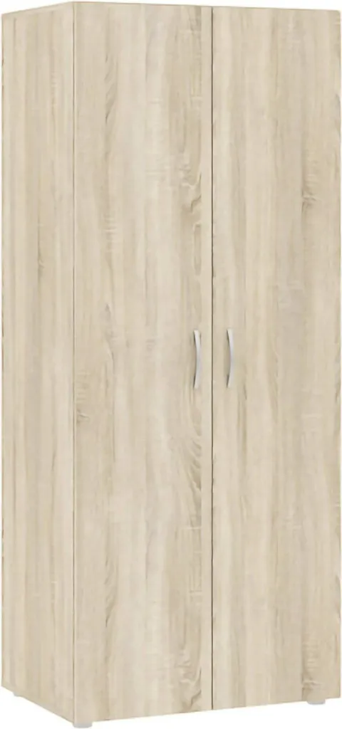 Armoire Vestiaire Malvito 2 Portes pour Organiser une Entrée Encombrée