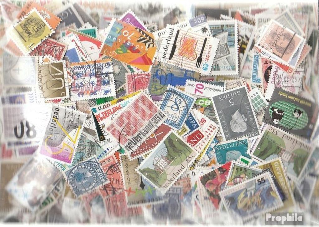 Briefmarken Niederlande 1.500 verschiedene Marken