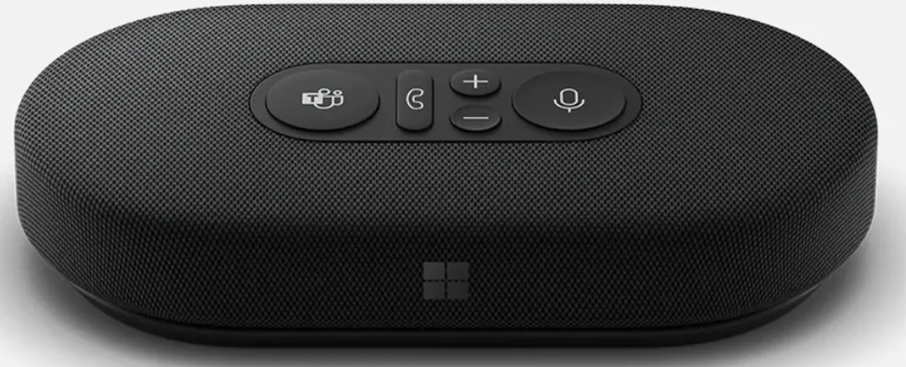 Haut-parleur Microsoft Modern Noir USB-C avec Réduction de Bruit Active