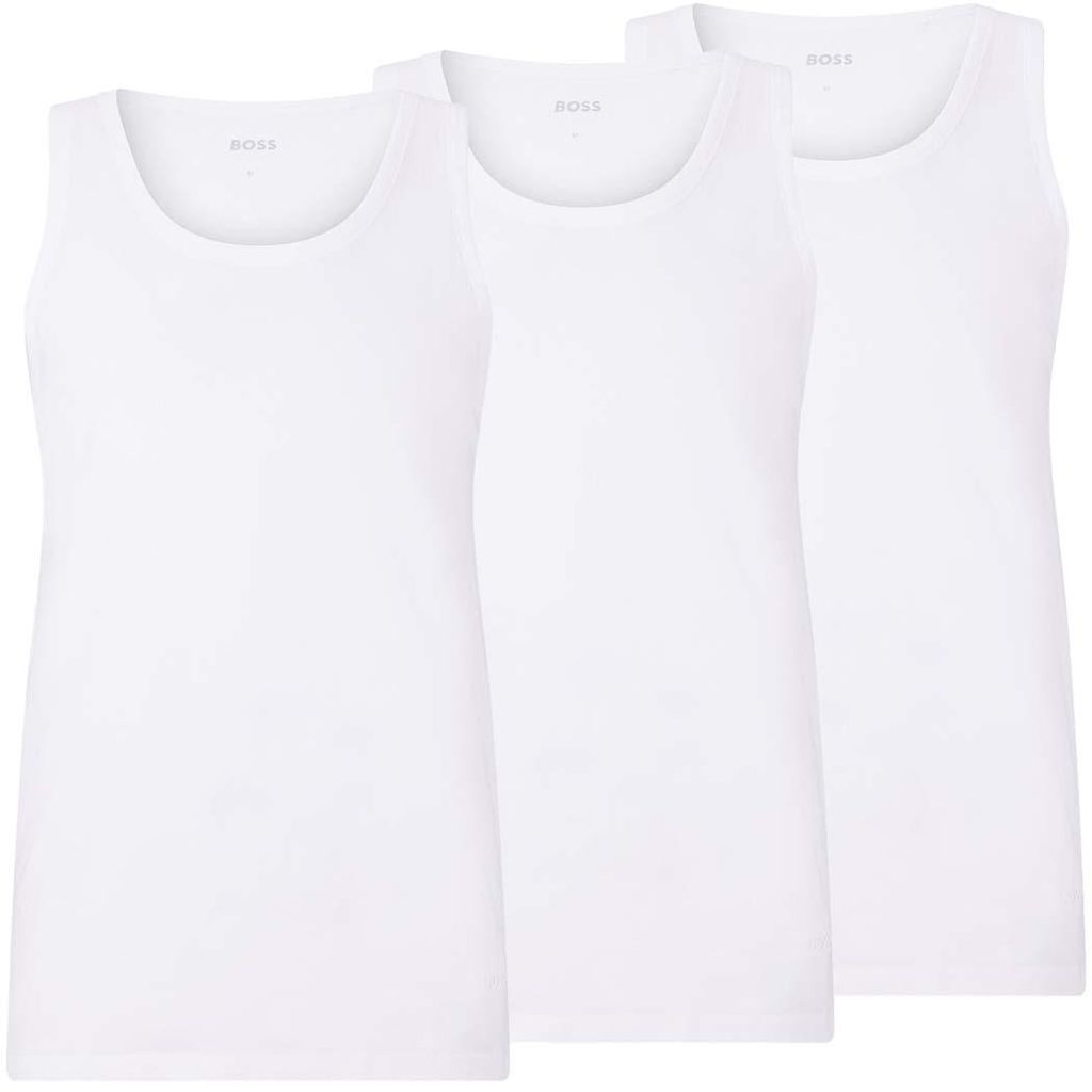 BOSS  Unterhemden Tank Tops Baumwolle mit Logostickerei L Produktbild 